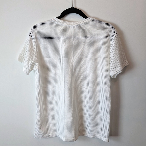 Wilfred Free White Mesh Top - Picture 2 of 4